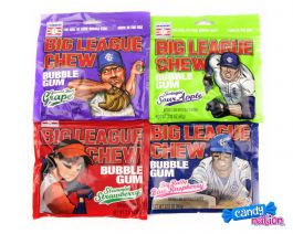 Big League Chew Ground Ball Grape - Old Fashioned Candy - Candy