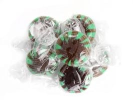 Chocolate Starlight Mints - Hard Candy - Candy Store