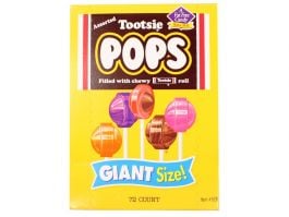 Giant Tootsie Pops 72 Piece