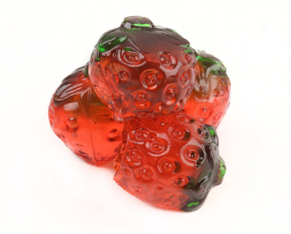 3D Gummy Strawberries - Candy Store