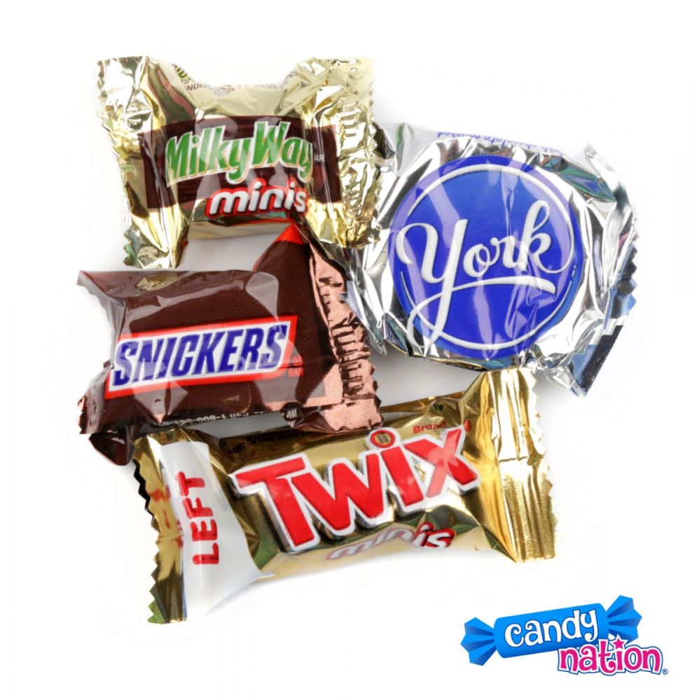 Snickers Minis Candy: 5LB Bag