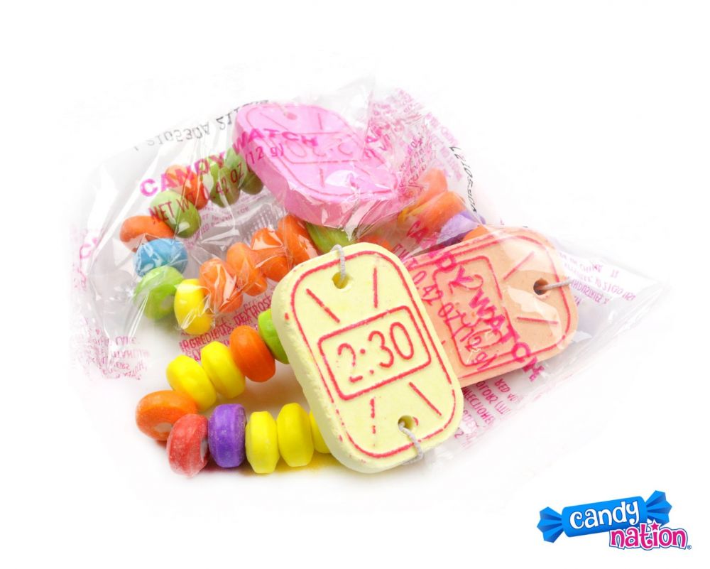 12469 Funtime Candy Watches (20) Family Pack – Paskesz