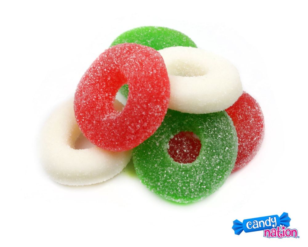 Christmas Gummy Wreaths - candy store