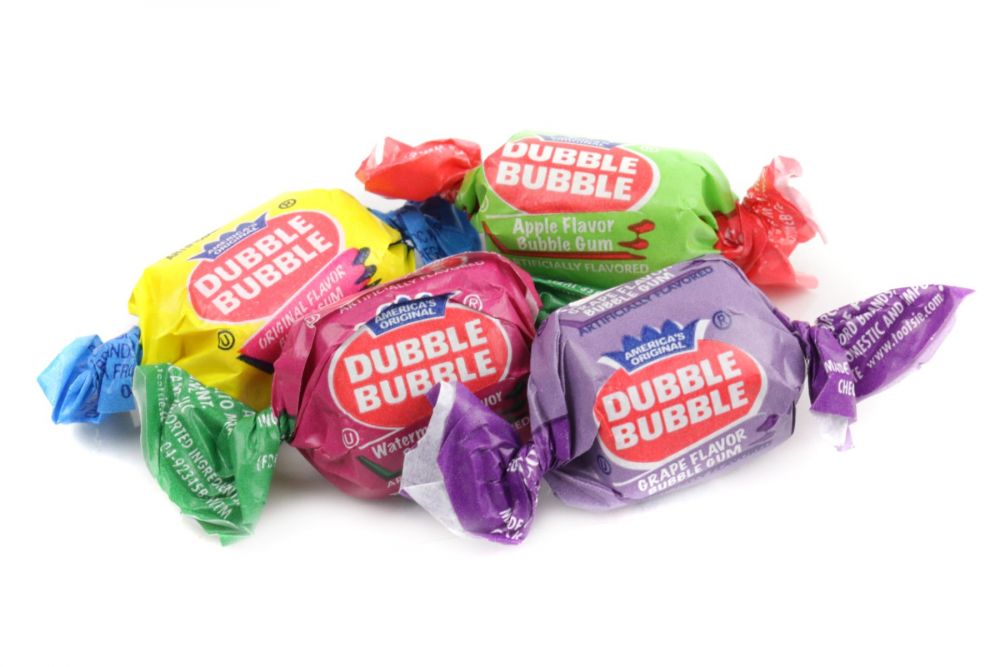 Bubble Yum Bubble Gum, Individually Wrapped Original Flavor