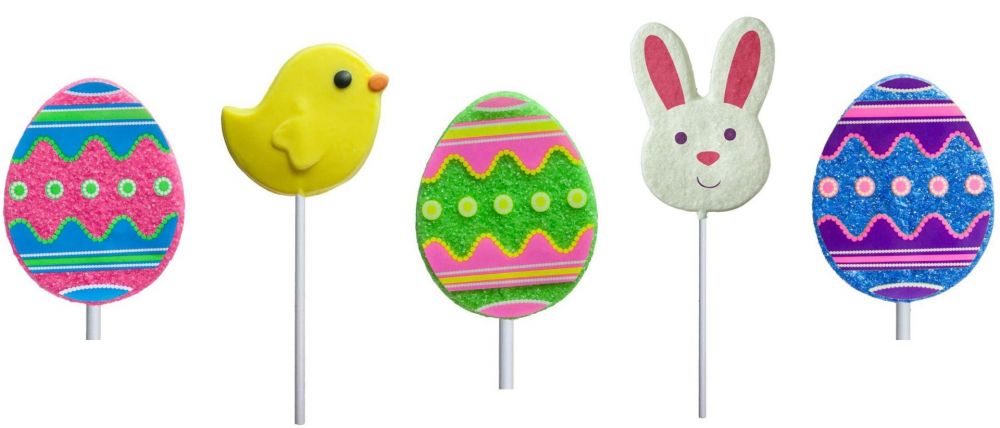 Lollipops Easter Eggs, Bunnies & Chicks - candy store