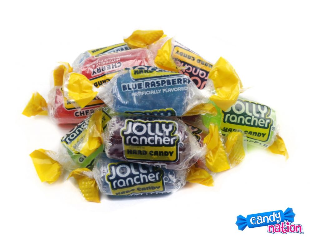 Jolly Rancher Assorted Flavors Hard Candy, Individually Wrapped, Bulk ...