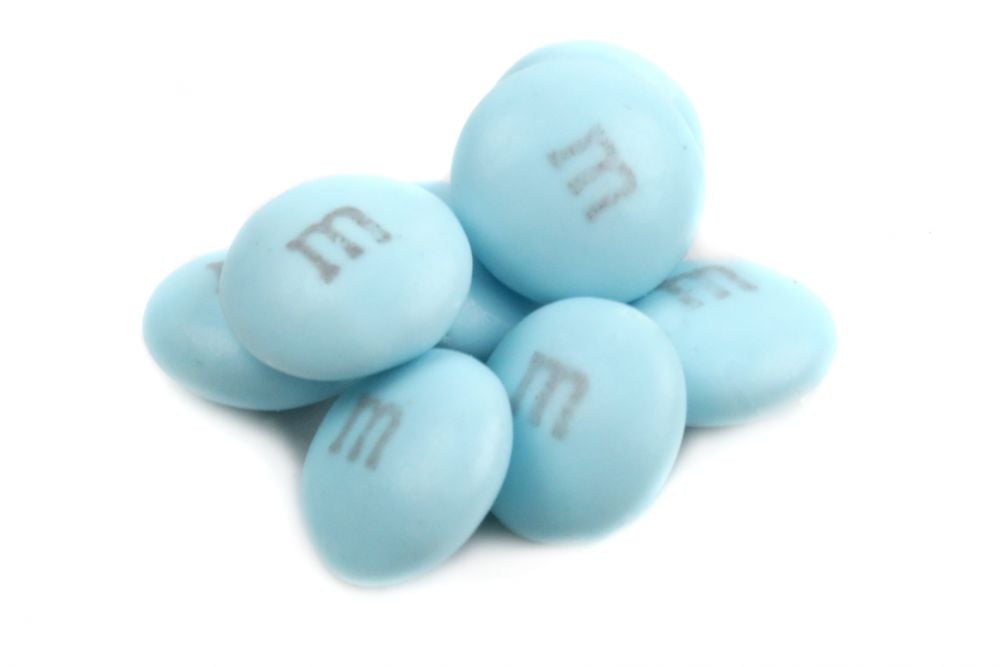 Light Blue M&M'S Bulk Candy