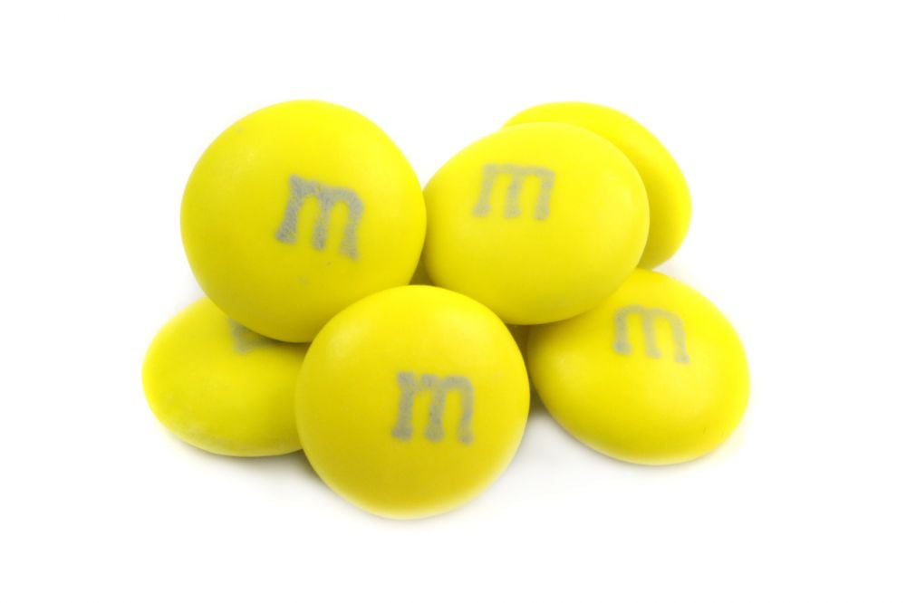 I got an all-yellow package of peanut butter M&M's : r