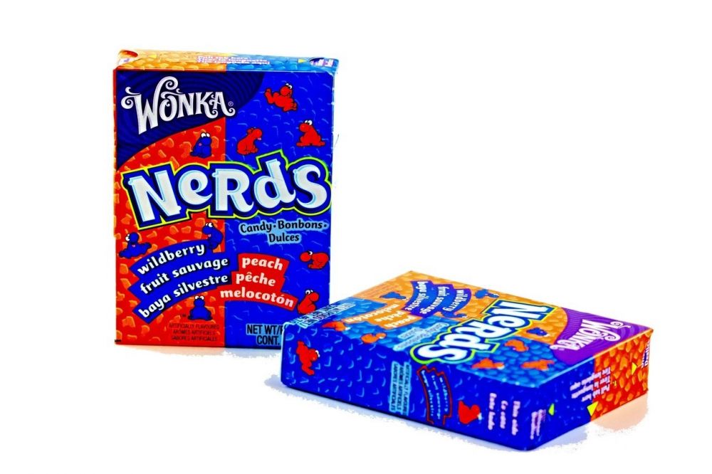 Nerds Candy, Grape and Strawberry, 1.65 oz, 24-Count