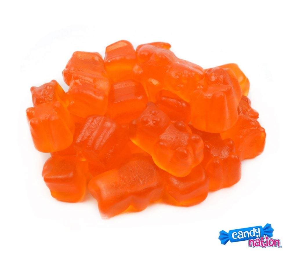 Orange Gummy Bears - 5LB – Sweet Tooth Candy Buffets