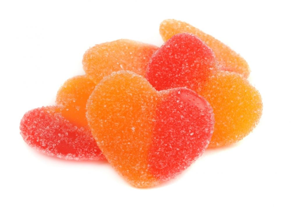  Valentine's Day Candy Brachs' Jelly Hearts Bulk, 5 Lb