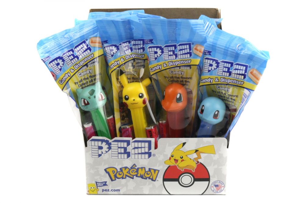  Pez Pokemon Dispensers Individually Wrapped Candy, Pokemon  Party Favors , Pokemon Party Favors For Kids, 12 Pack : Grocery & Gourmet  Food