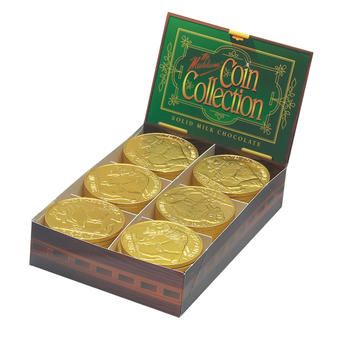 Buffalo Chocolate Gold Coins 3 Inch 60 Piece