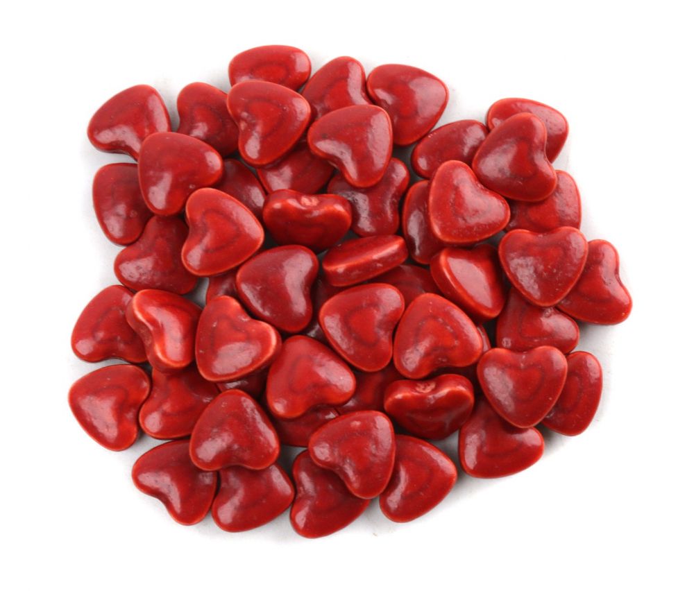 Red Candy Hearts