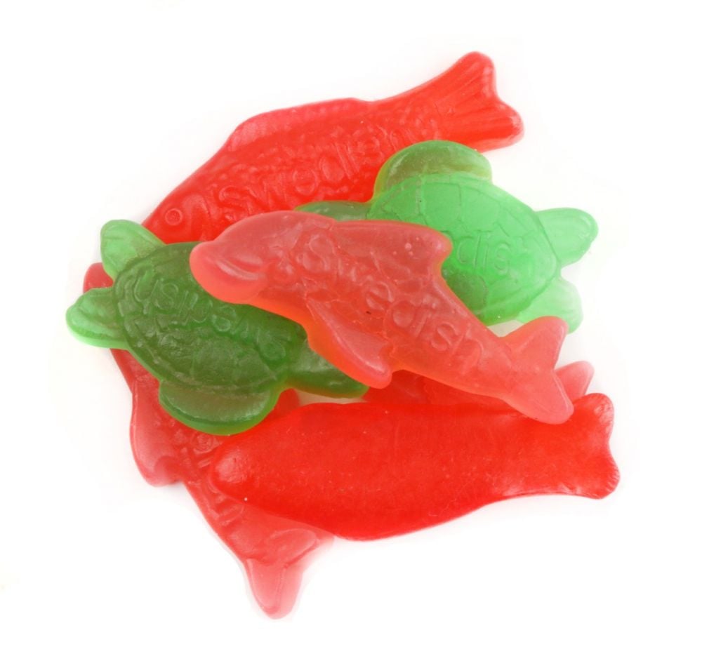 Swedish Fish & Friends Gummy Candy Mix - candy store