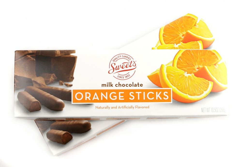 Homemade Chocolate Orange Sticks