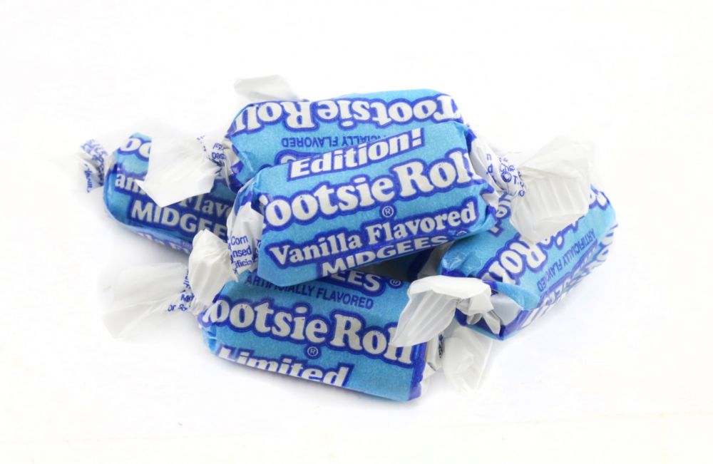 Vanilla Tootsie Rolls Candy 