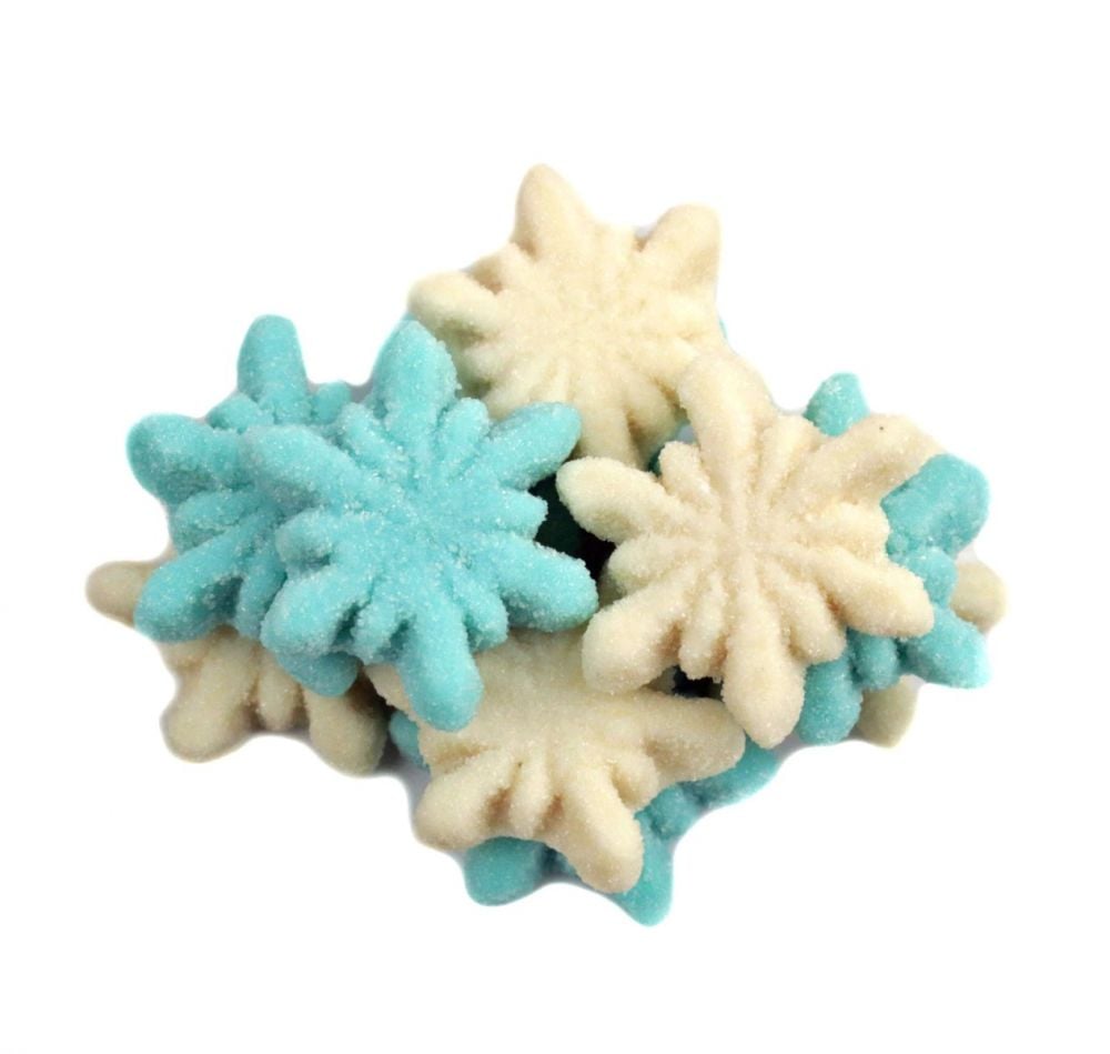 Gummy Glitter Snowflakes - candy store