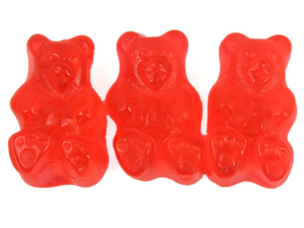 Buy Watermelon Gummy Bears Red at the best prices online| Bulk Bear ...