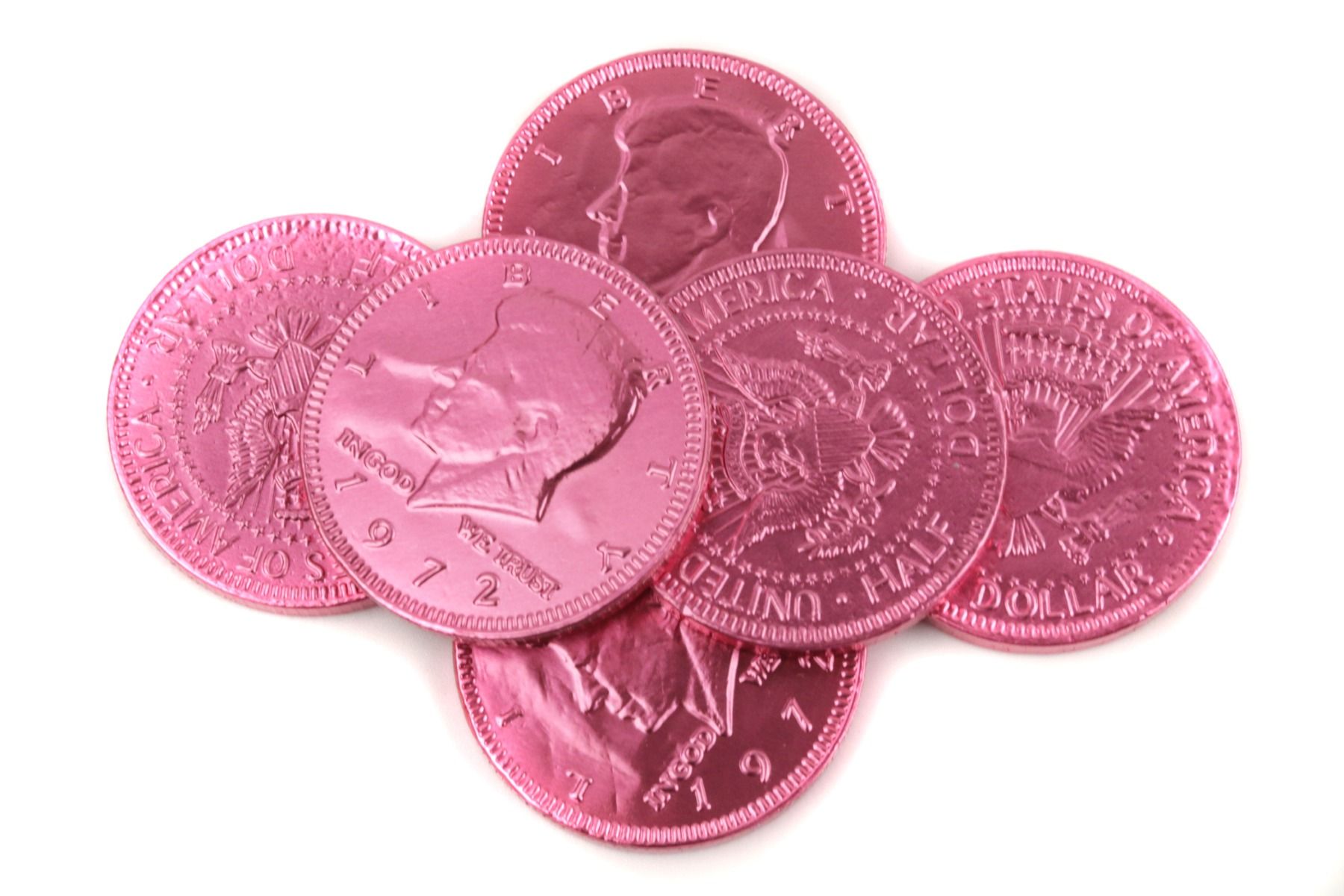 Buy Pink Chocolate Coins In Bulk At Wholesale Prices Online Candy Nation