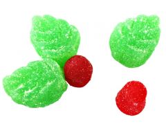 Holly and Berry Christmas Gum Drops