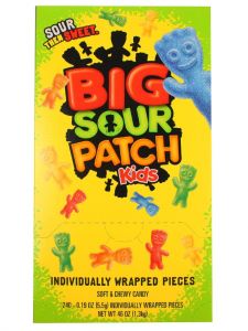 Big Sour Patch Kids - Wrapped 240 Piece 