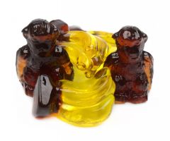 3D Gummy Monkey and Banana Candy