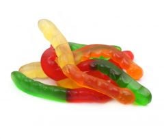 Albanese Gummy Worms Assorted Fruit 