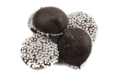 Ashers Dark Chocolate Nonpareil White Seeds