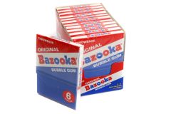 Bazooka Throwback Wallet 12 Pack