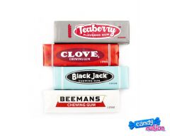 Beemans, Clove, Black Jack, and Teaberry Chewing Gum 20 Pack