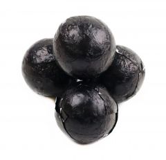 Black Foil Chocolate Balls