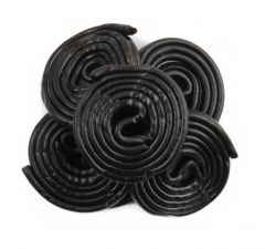 Black Licorice Wheels 4.4lb Packs 4 Count