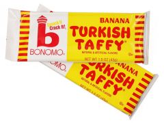Bonomo Turkish Taffy Banana 24 Piece