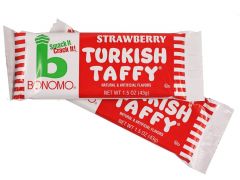 Bonomo Turkish Taffy Strawberry 24 Piece