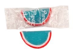 Blue Raspberry Jelly Fruit Slice Wrapped