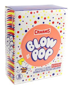 Cherry Blow Pops 48 Piece 