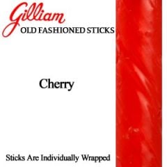 Gilliam Stick Candy Old Fashioned Cherry 80 Sticks