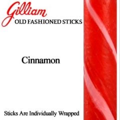 Gilliam Stick Candy Old Fashioned Cinnamon 80 Sticks
