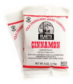 Claey's Hard Candy Drops Cinnamon 12 Pack