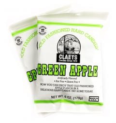 Claey's Hard Candy Drops Green Apple 12 Pack