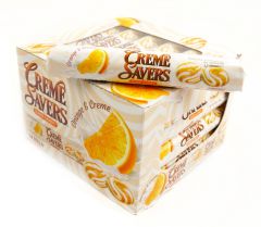 Creme Savers Orange & Creme Hard Candy Rolls 24 Pack