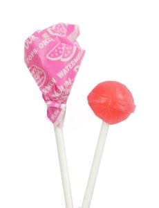 Hot Pink Dum Dum Lollipops - Watermelon