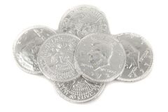 Silver Chocolate Coins