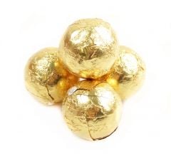 Gold Foil Chocolate Balls
