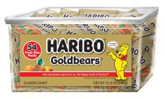Haribo Gold Bears Mini Packs 54ct