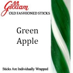 Gilliam Stick Candy Old Fashioned Green Apple 80 Sticks