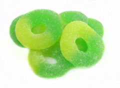 Green Apple Gummy Rings
