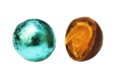 Caramel Filled Milk Chocolate Balls Robins Egg Blue 
