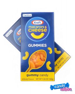 Kraft Gummy Mac and Cheese Box 4ct